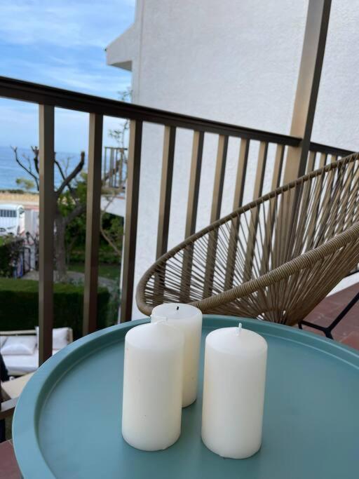 Casa Frente Al Mar En Miami Playa 2Hab Vila Exterior foto